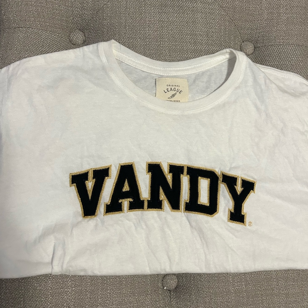 League Cropped Vanderbilt Spiritwear T-Shirt